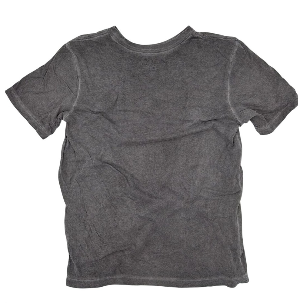 Nike Mens Like Nike Smiley Face Graphic T-Shirt Gray Short Sleeve Size M - Picture 2 of 5